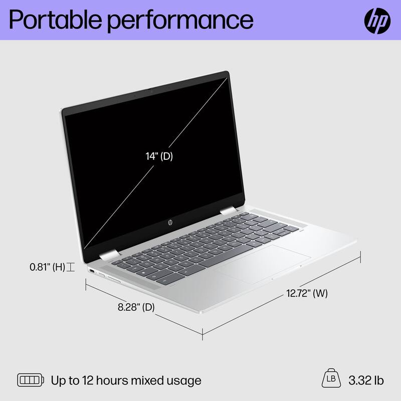 Notebook HP Chromebook x360 14